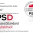 SDK Köln PSD-Zertifizierung - Urkunde